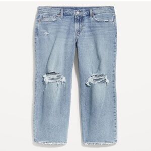 Old Navy Mid-Rise Boyfriend Loose Jeans Size 10P
